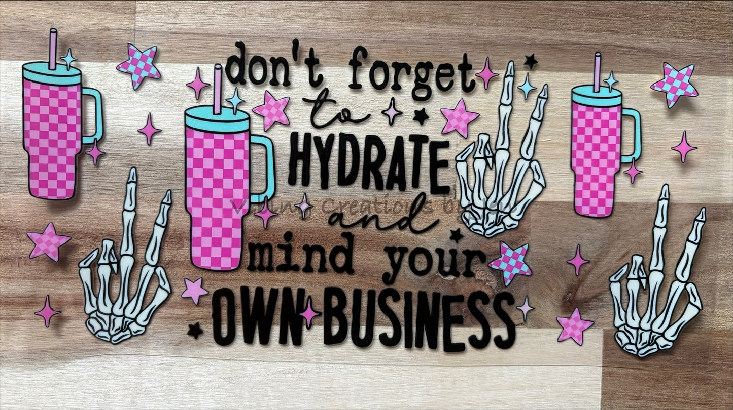 Don’t Forget To…