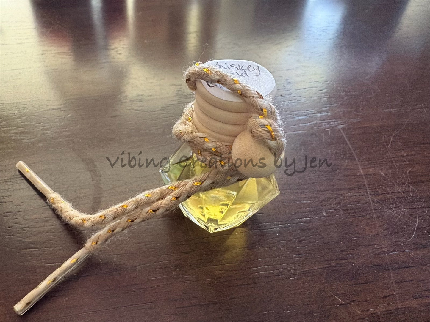 Men’s Scented Car Diffuser- Whiskey & Oak
